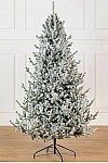 Artificial cast Viennese snow-covered Christmas tree 180 cm