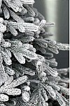 Artificial cast Viennese snow-covered Christmas tree 180 cm