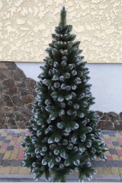 Albero di Natale artificiale in PVC Snow Queen 150 cm