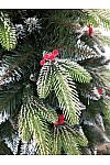 Künstlicher Weihnachtsbaum auf einem Baumstumpf, schneebedeckter Diamant, 200 cm