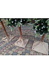 Artificial Christmas tree on a stump cast Snow-covered Diamand 200 cm