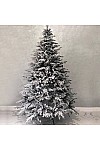 Christmas tree cast green snow-covered Venice 230 cm