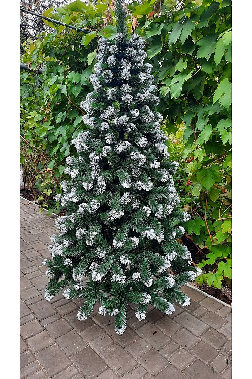 Albero di Natale artificiale Royal Innevato 180 cm realizzato in PVC