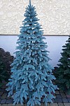 Albero di Natale artificiale in fusione blu Premium 180 cm