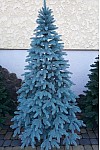 Albero di Natale artificiale in fusione blu Premium 180 cm