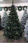 Artificial snow-covered tree with cast branch and viburnum Diamand Mix 150 cm