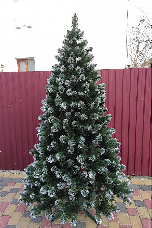 Albero di Natale artificiale in PVC Snow Queen 130 cm