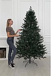 Artificial green cast Carpathian Christmas tree 210 cm