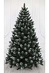 Snow-covered artificial PVC Christmas tree 200 cm