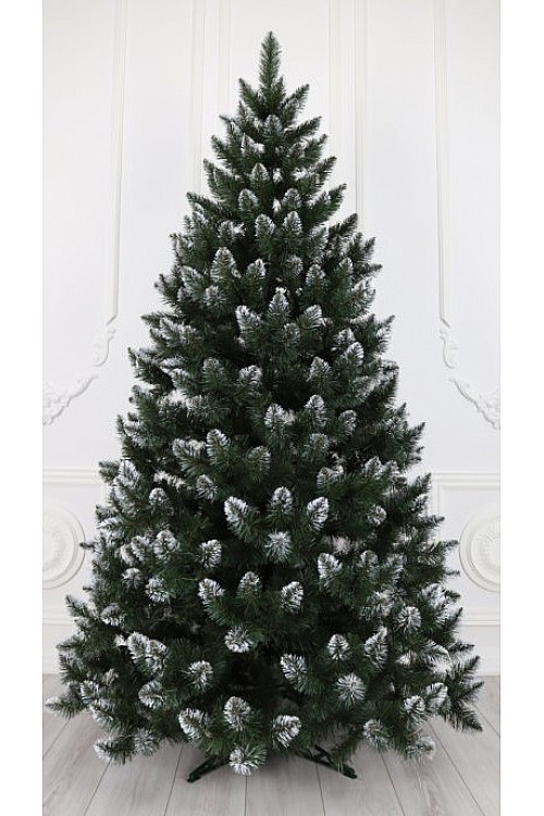 Snow-covered artificial PVC Christmas tree 130 cm