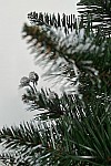 Combined artificial snow-covered Christmas tree Snow Diamant 220 cm