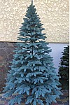 Artificial cast blue Christmas tree Premium 210 cm