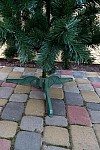 Artificial green PVC Christmas tree 250 cm