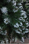 Künstlicher Weihnachtsbaum Schneekönigin auf einem Kiefernstumpf 220 cm