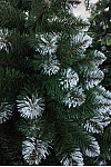 Künstlicher Weihnachtsbaum Schneekönigin auf einem Kiefernstumpf 220 cm