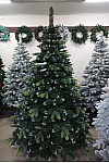 Artificial snow-covered tree with cast branch and viburnum Diamand Mix 150 cm