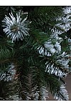 Artificial narrow snowy Christmas tree Docor Slim 200 cm